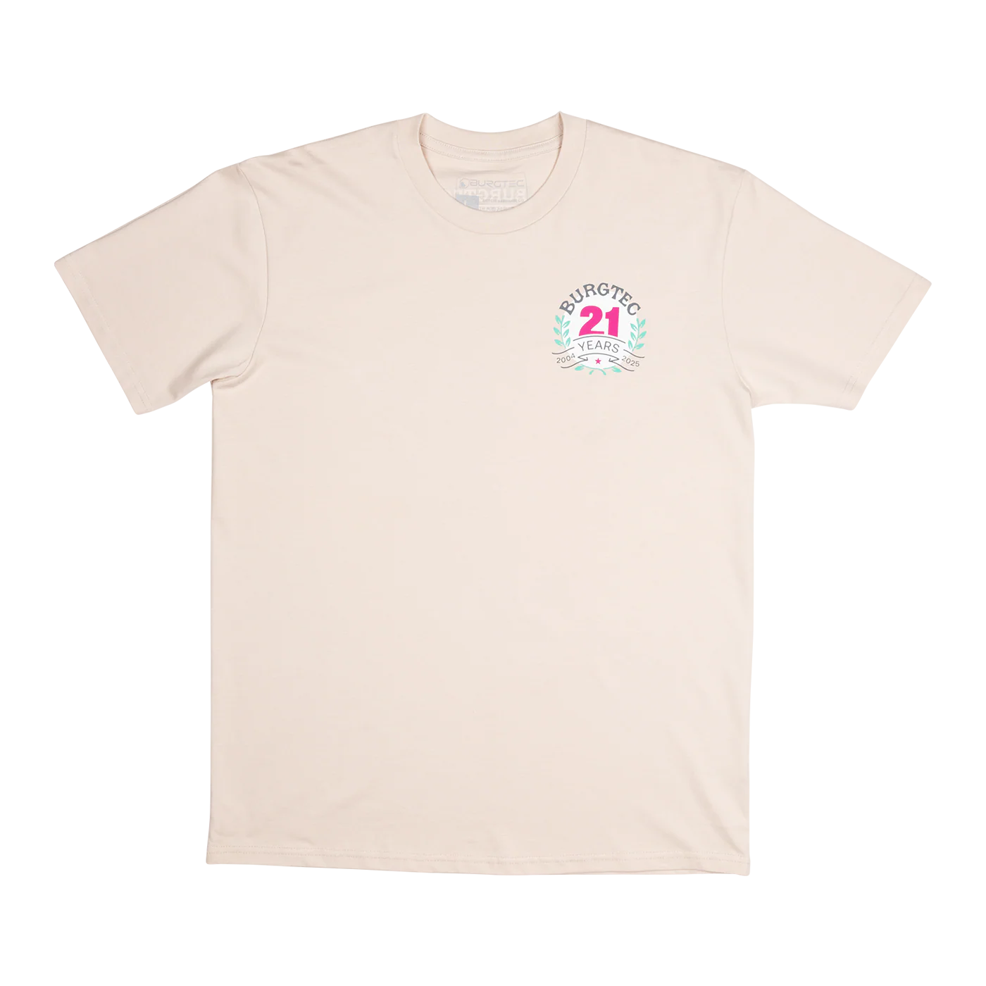 Burgtec 21 Years Crest T-Shirt - Image 2