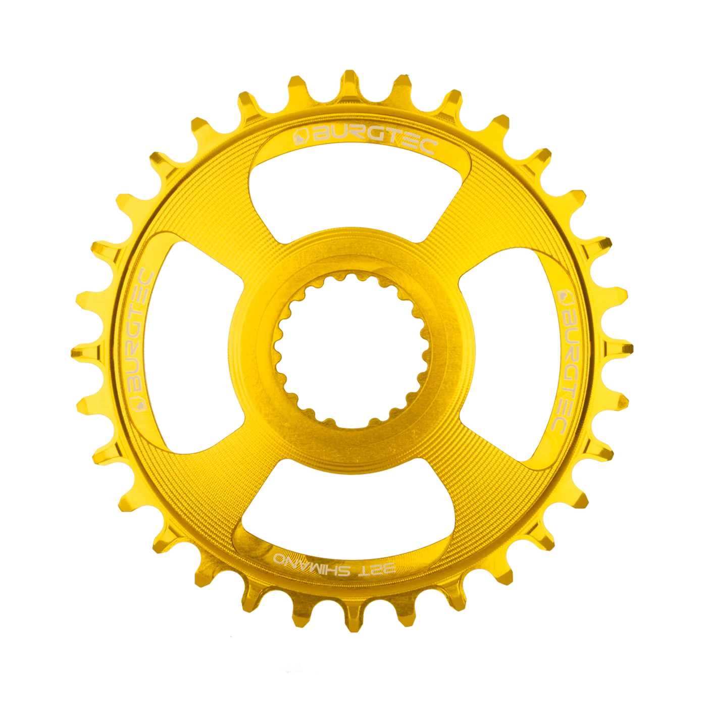 Burgtec Shimano Direct Mount Oval Thick Thin Chainring - Image 2