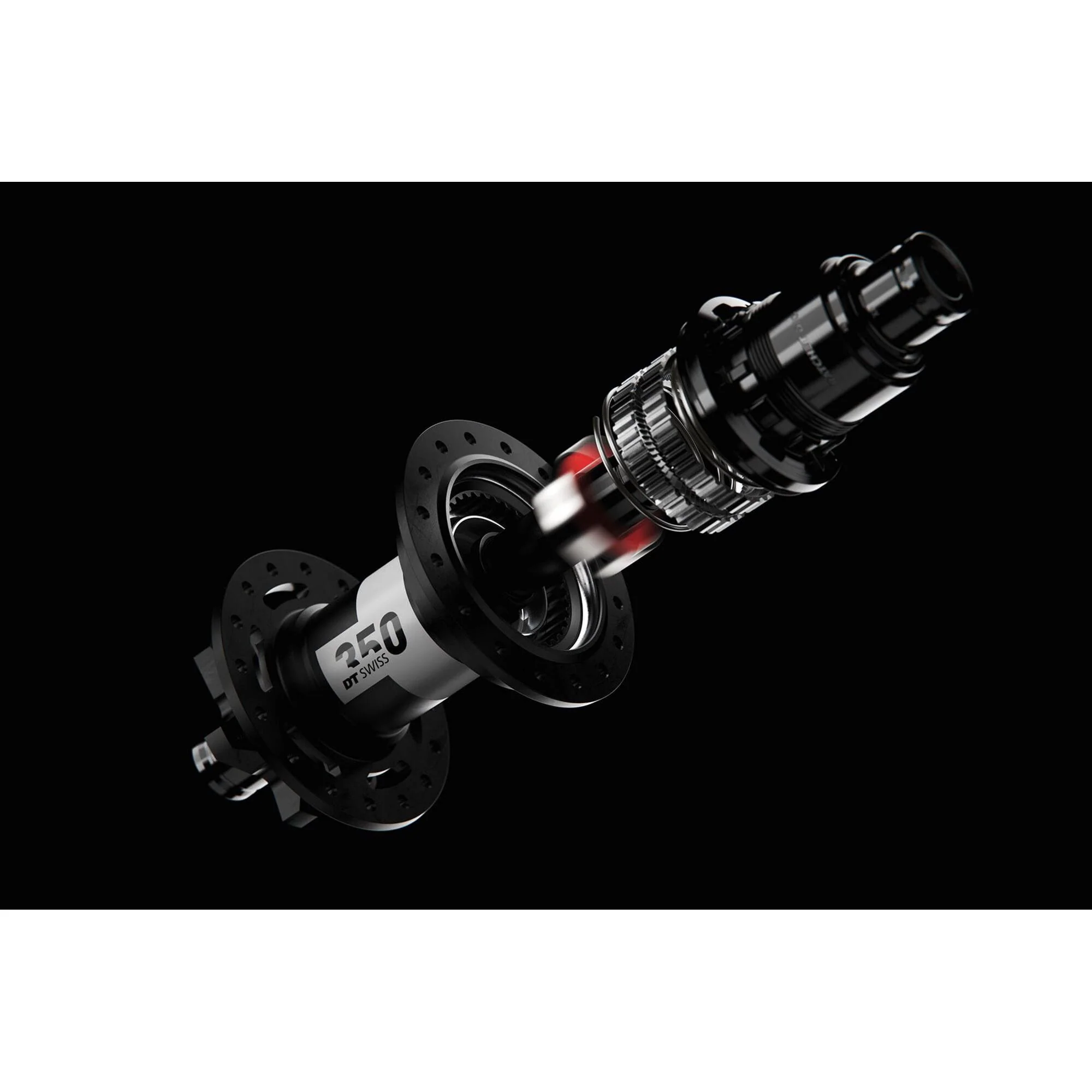 DT Swiss 350 DEG Rear Hub 32h Microspline 6-bolt