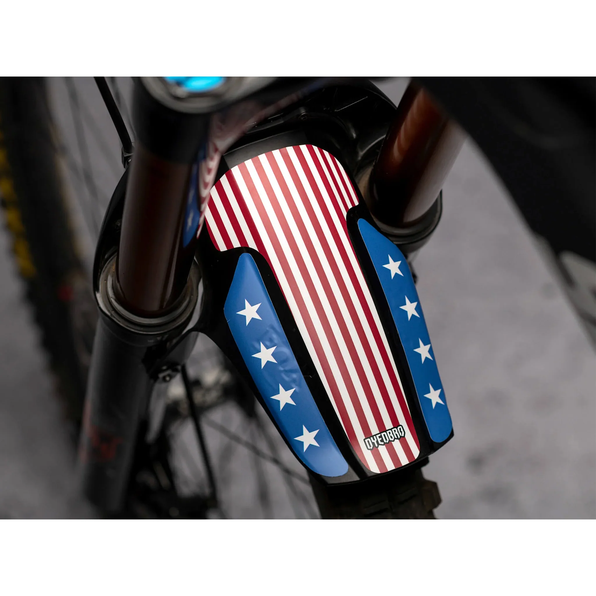 DYEDBRO American Flag Mudguard Decal - Image 2
