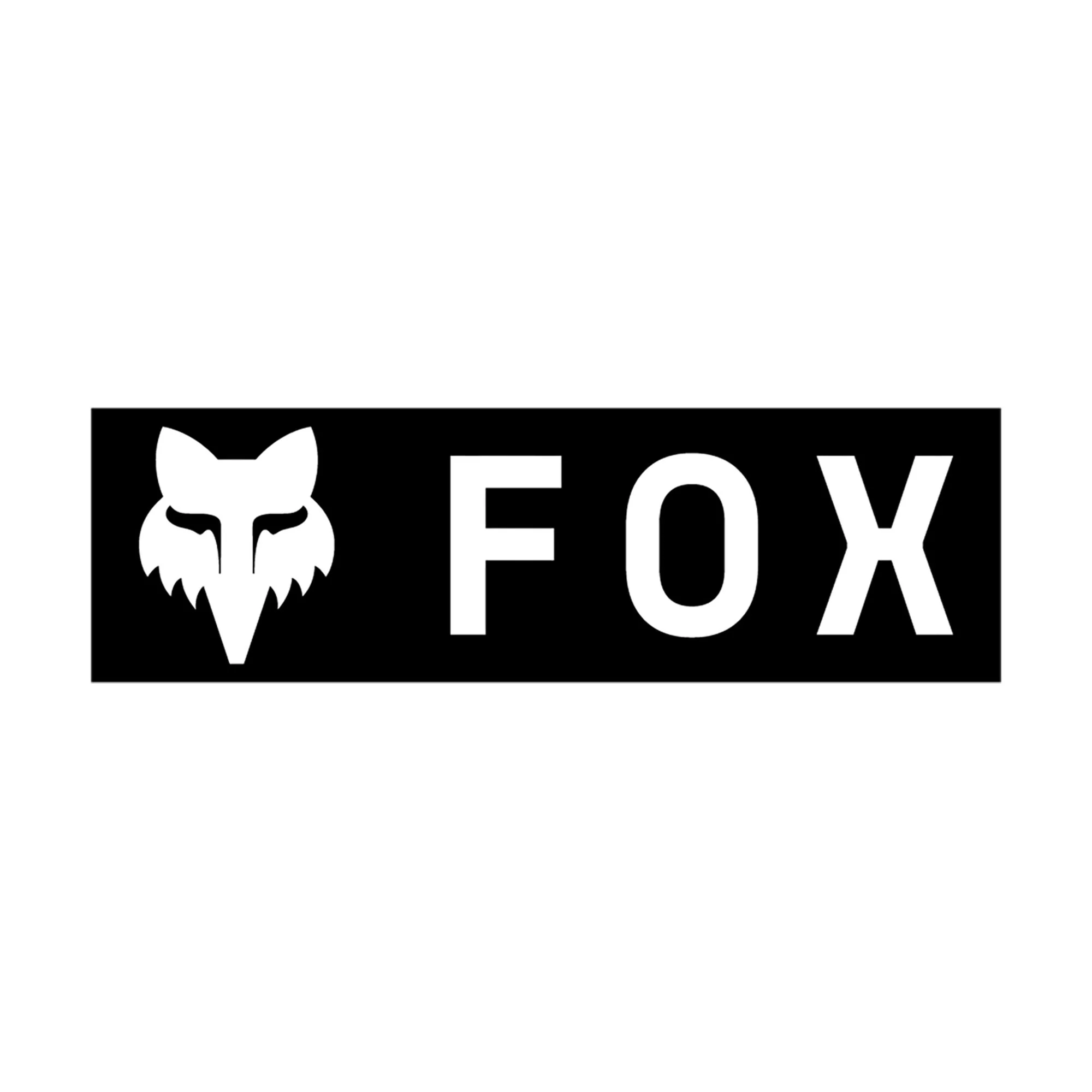 Fox Head Corporate Logo 3" Sticker