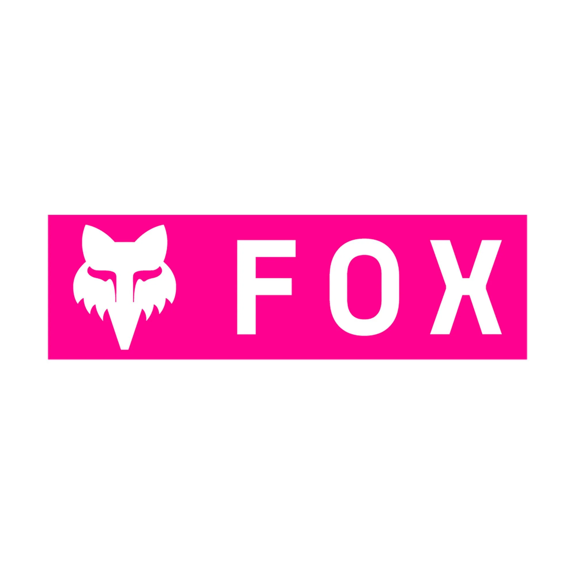 Fox Head Corporate Logo 7" Sticker - Image 3