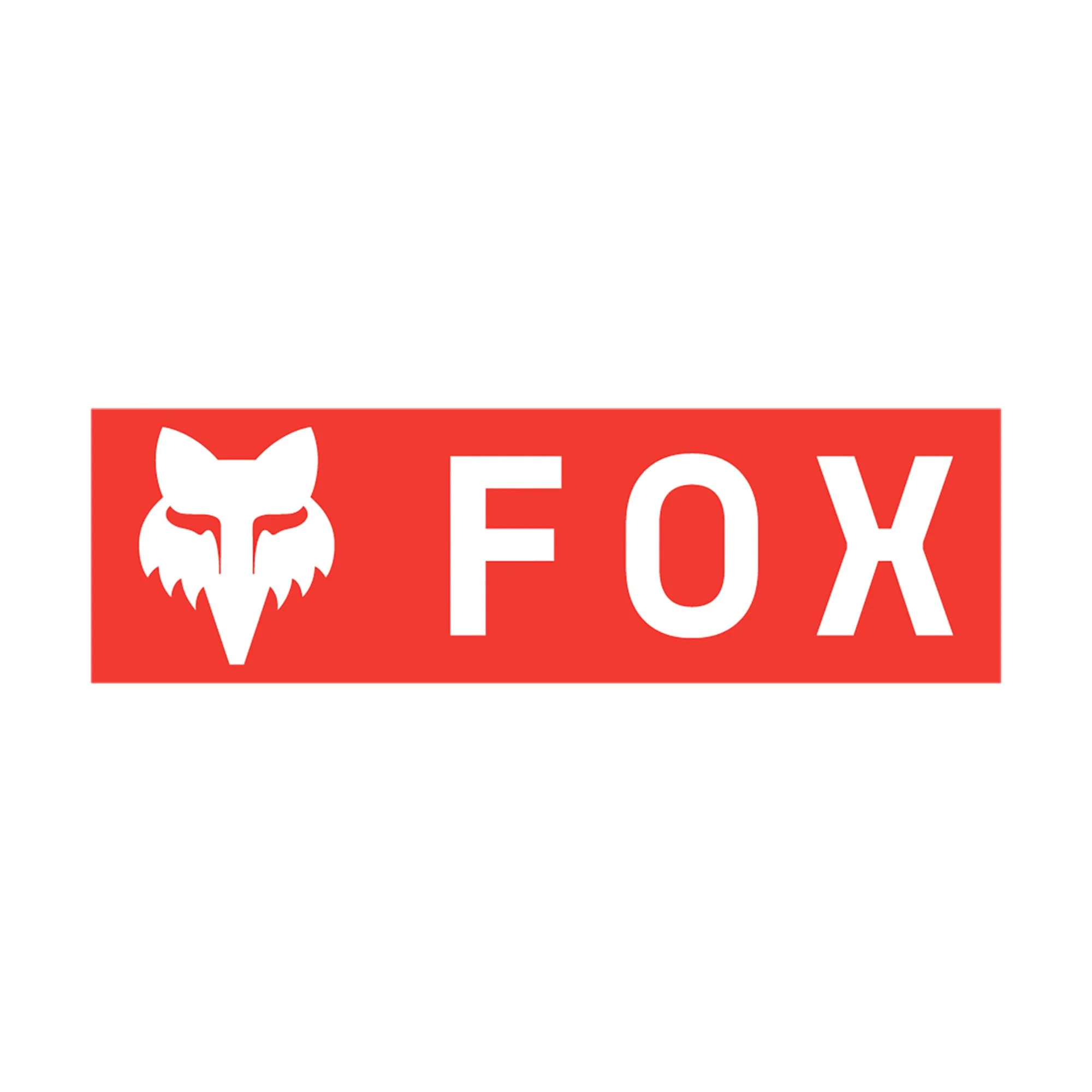 Fox Head Corporate Logo 7" Sticker - Image 4
