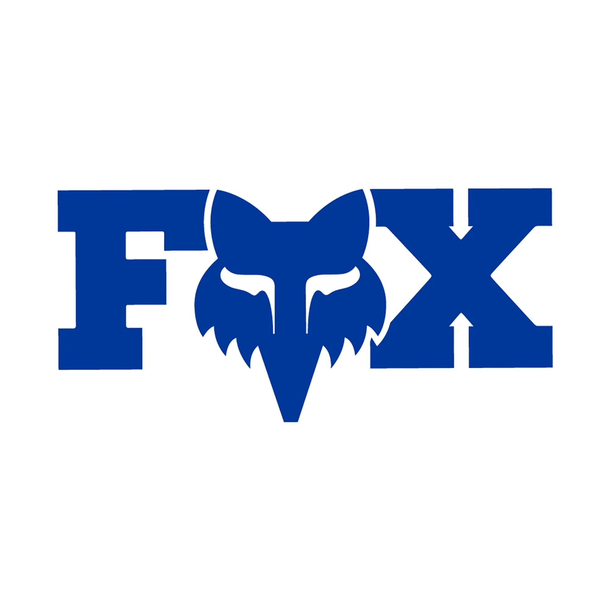 Fox Head F Head X 7" Sticker - Image 2
