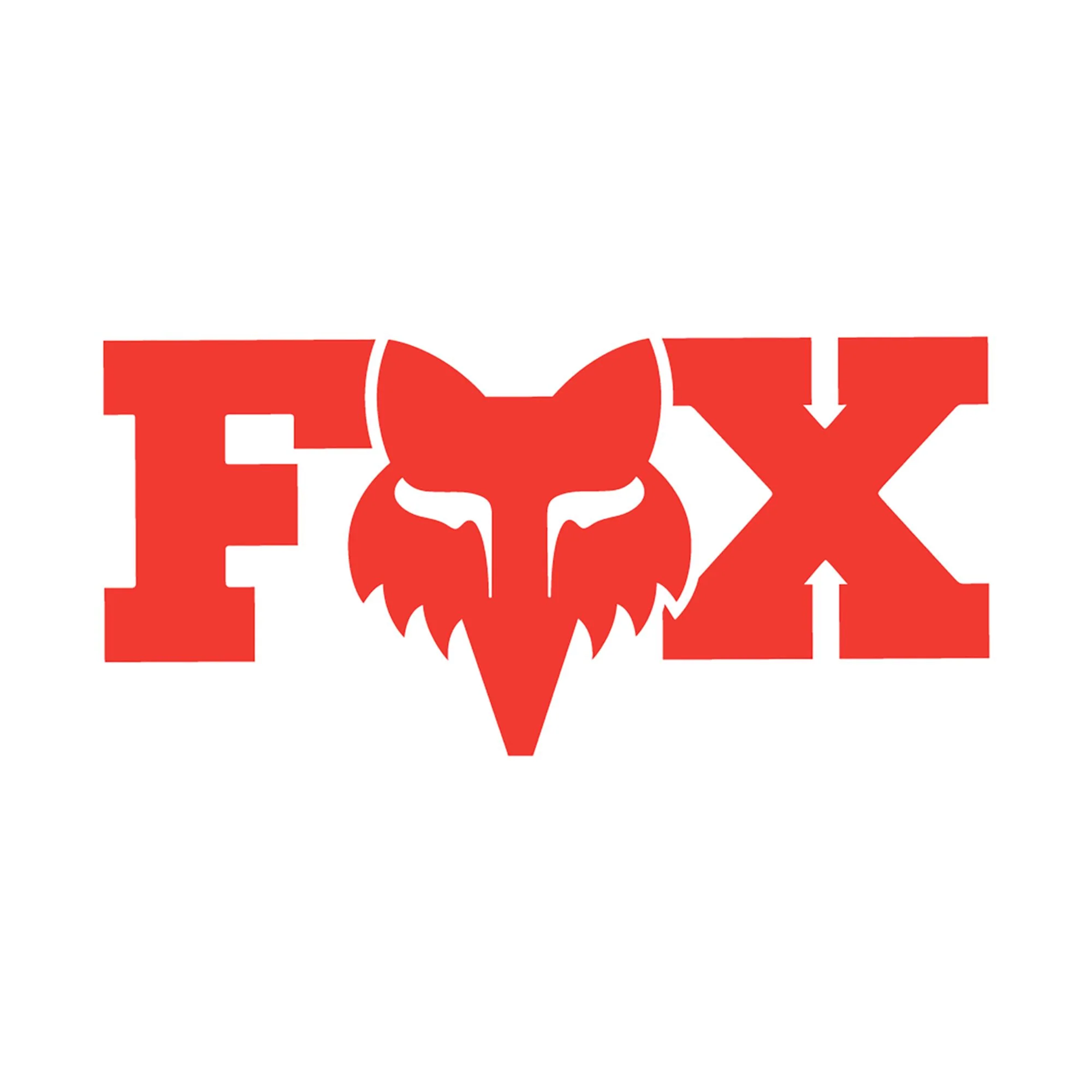 Fox Head F Head X 7" Sticker - Image 4