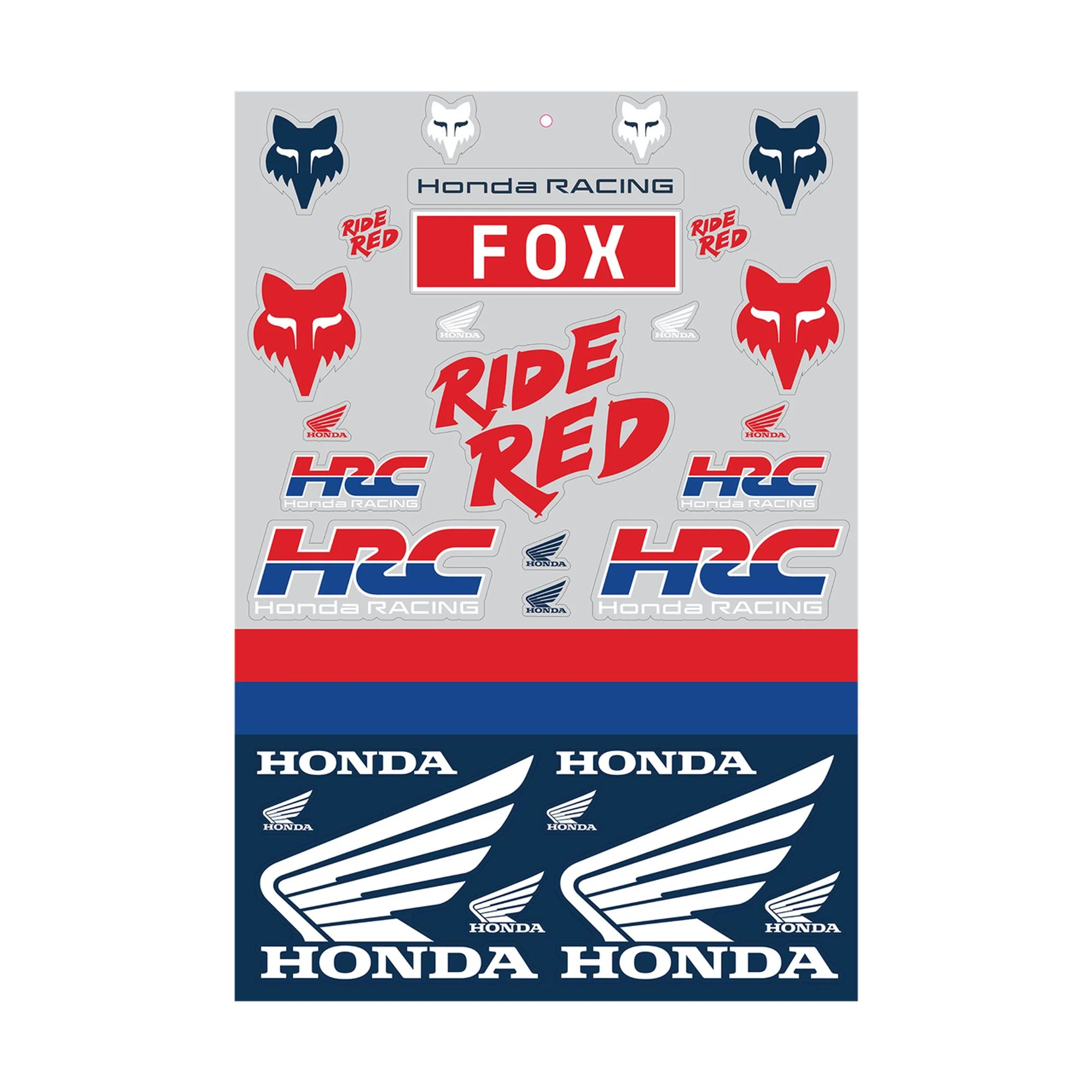 Fox Head Honda Track Sticker Pack