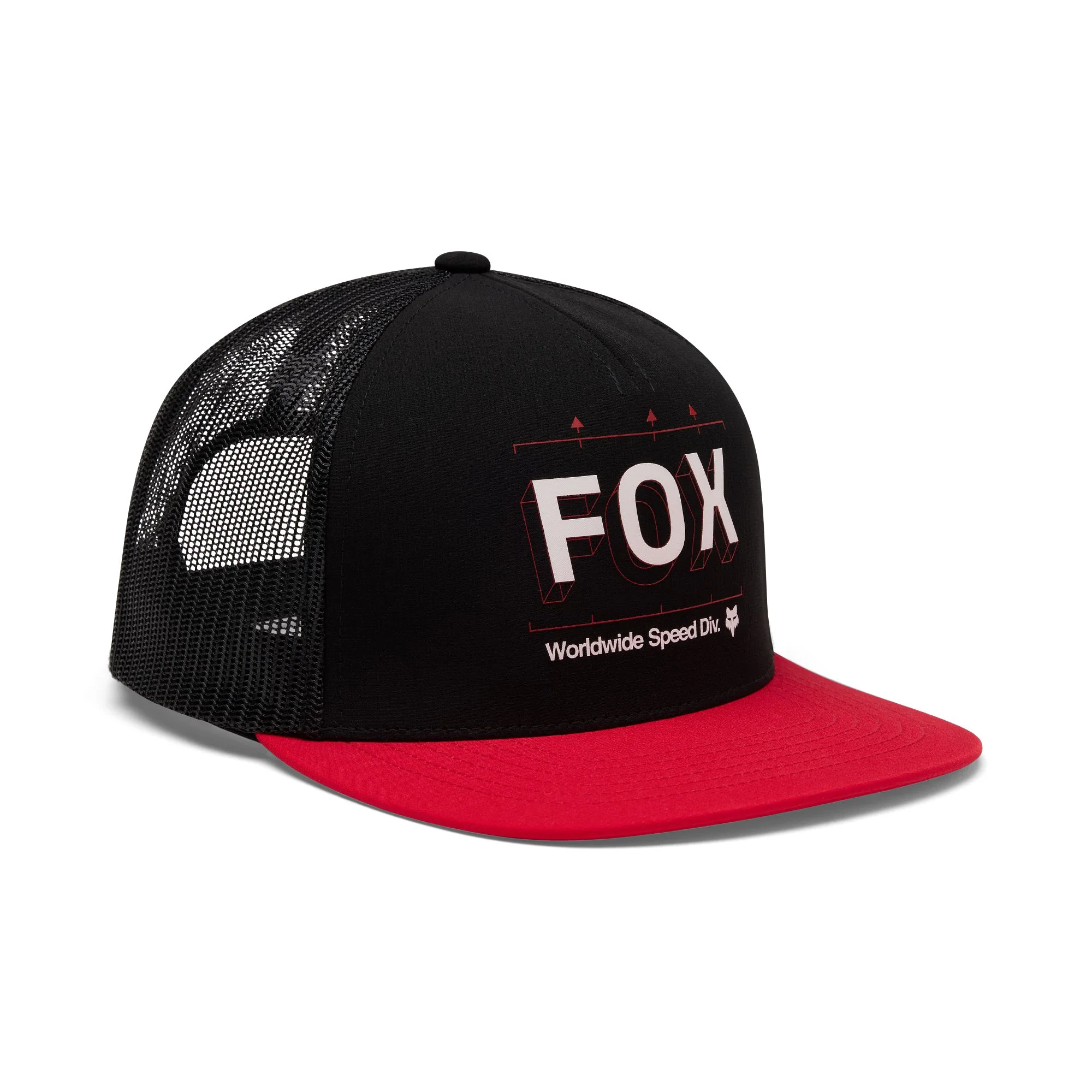 Fox Head IMAGE Print Snapback Trucker Hat 2026