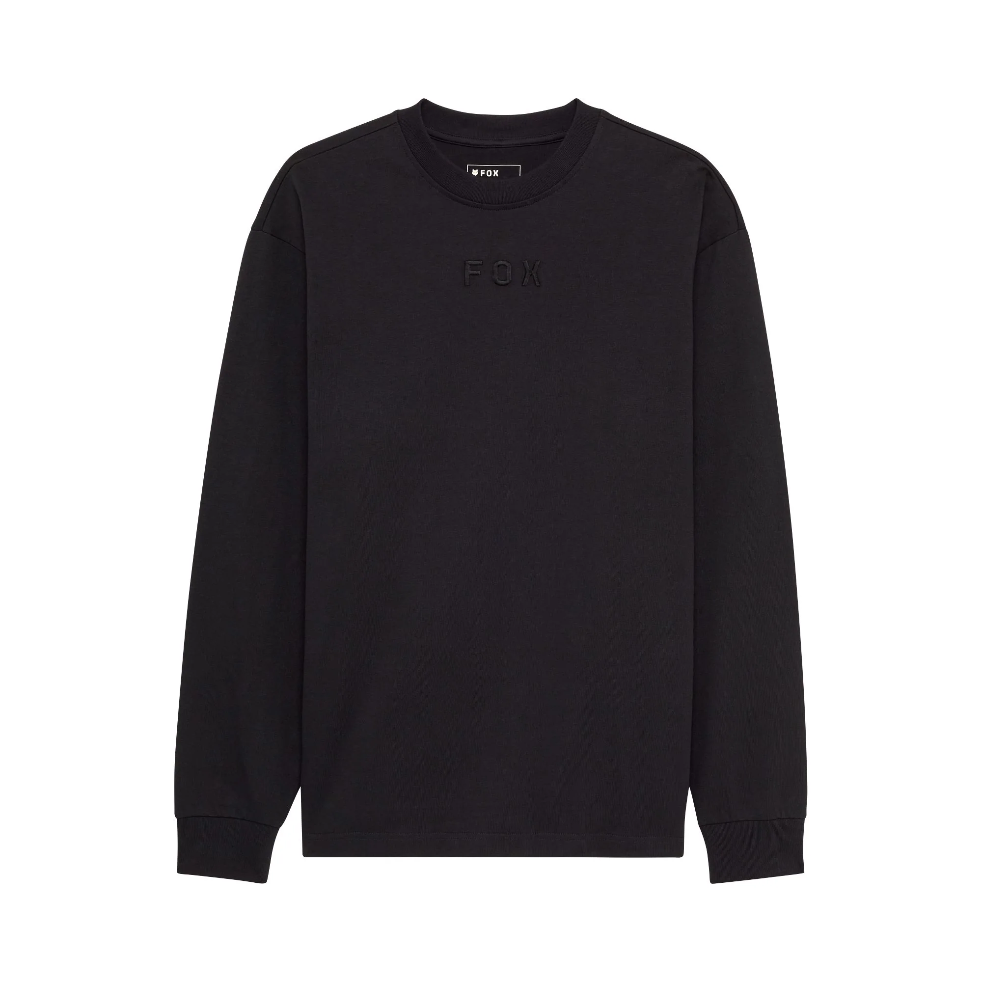 Fox Head Wordmark Oversized Long Sleeve Tee 2026