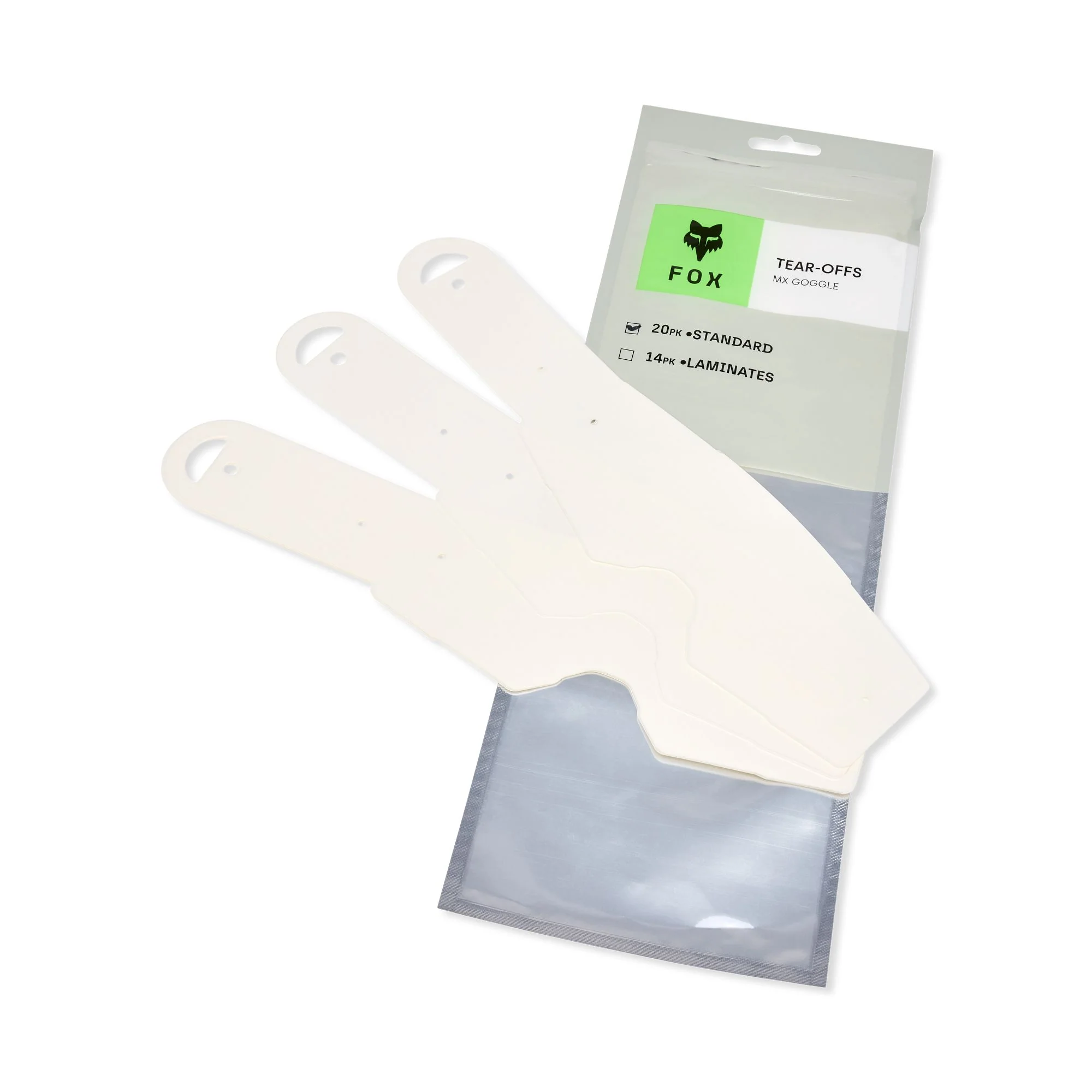 Fox Head Youth Airspace & Main Standard Tear Offs - 20 Pack 2026