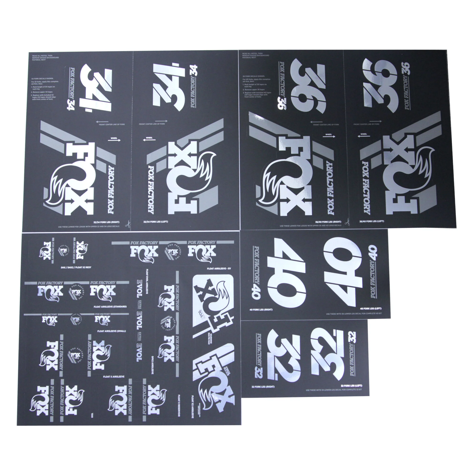 FOX Heritage Decals