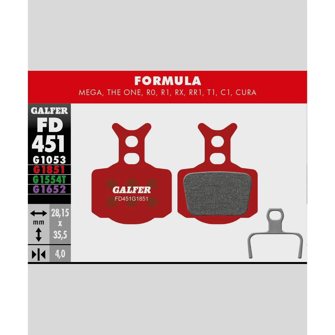 Galfer Advanced Disc Brake Pads - Image 10