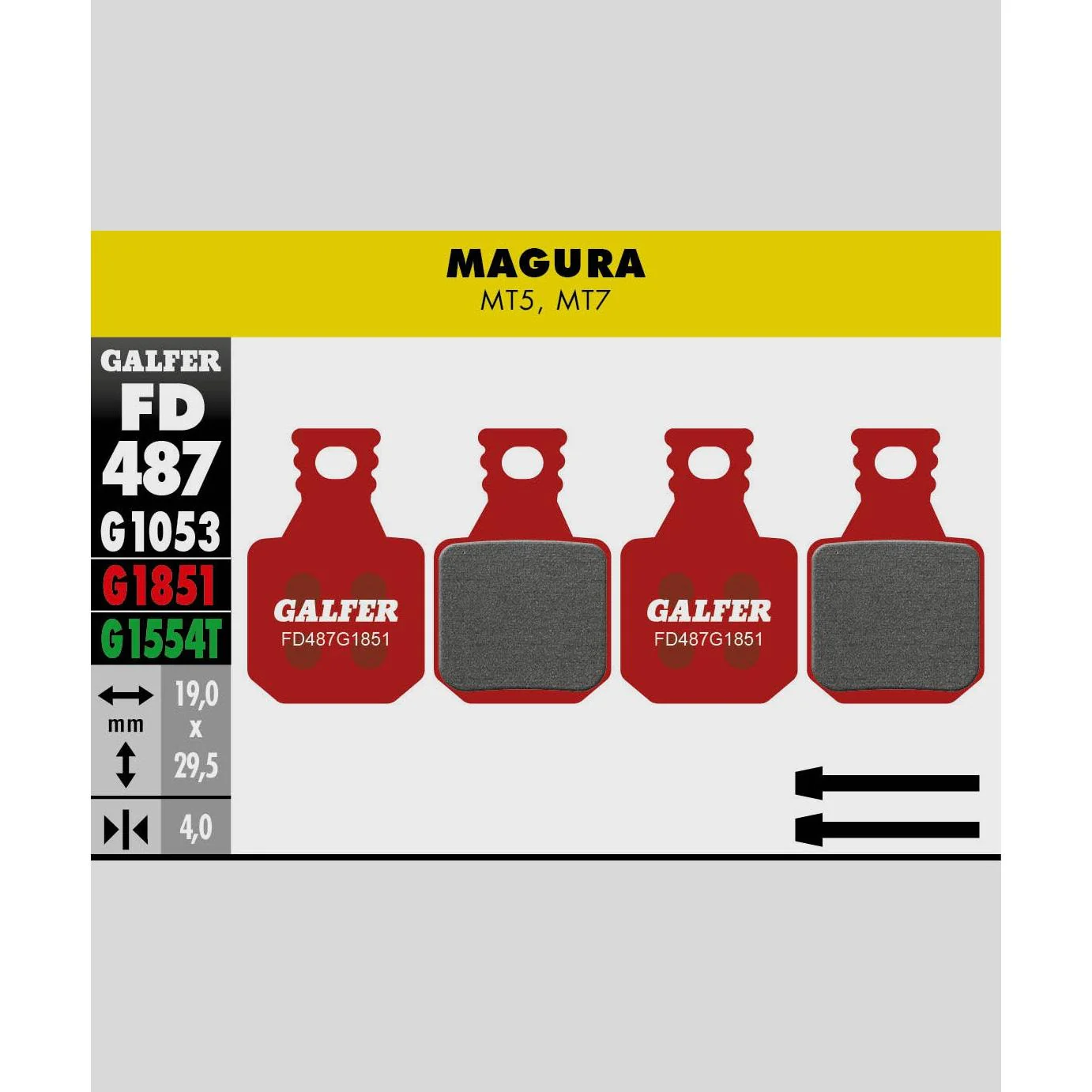 Galfer Advanced Disc Brake Pads - Image 20