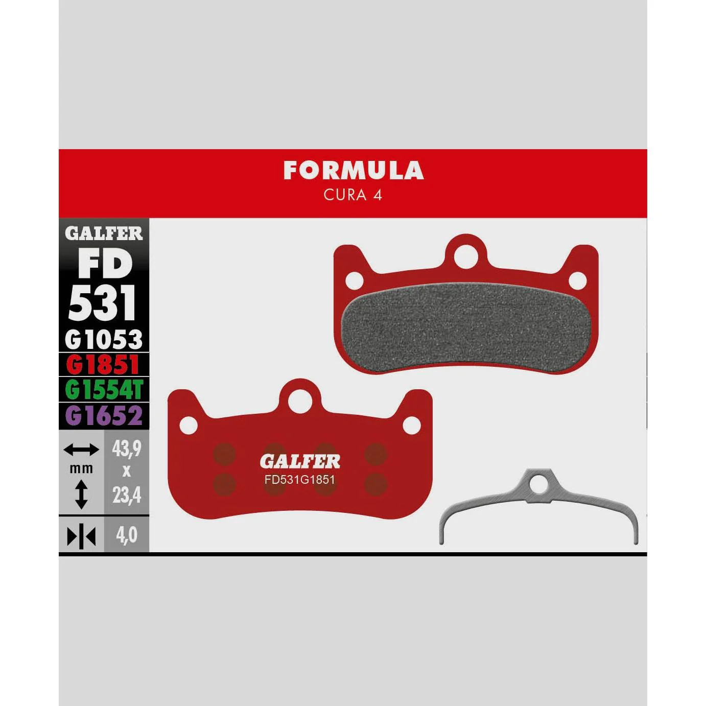 Galfer Advanced Disc Brake Pads - Image 23