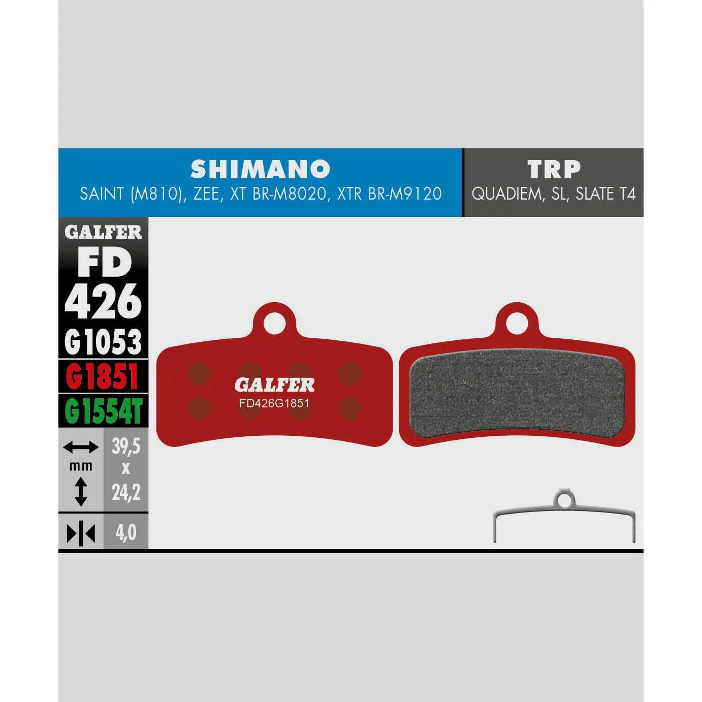 Galfer Advanced Disc Brake Pads - Image 7