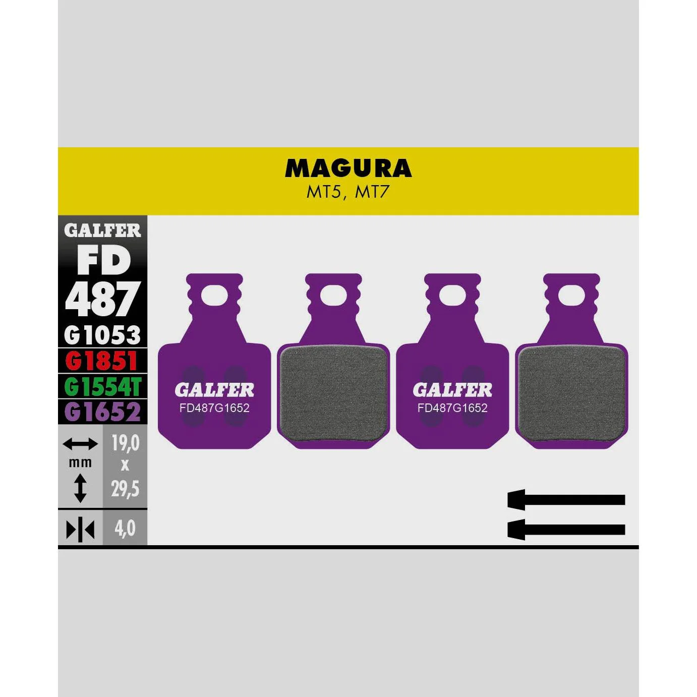 Galfer E-Bike Disc Brake Pads - Image 11