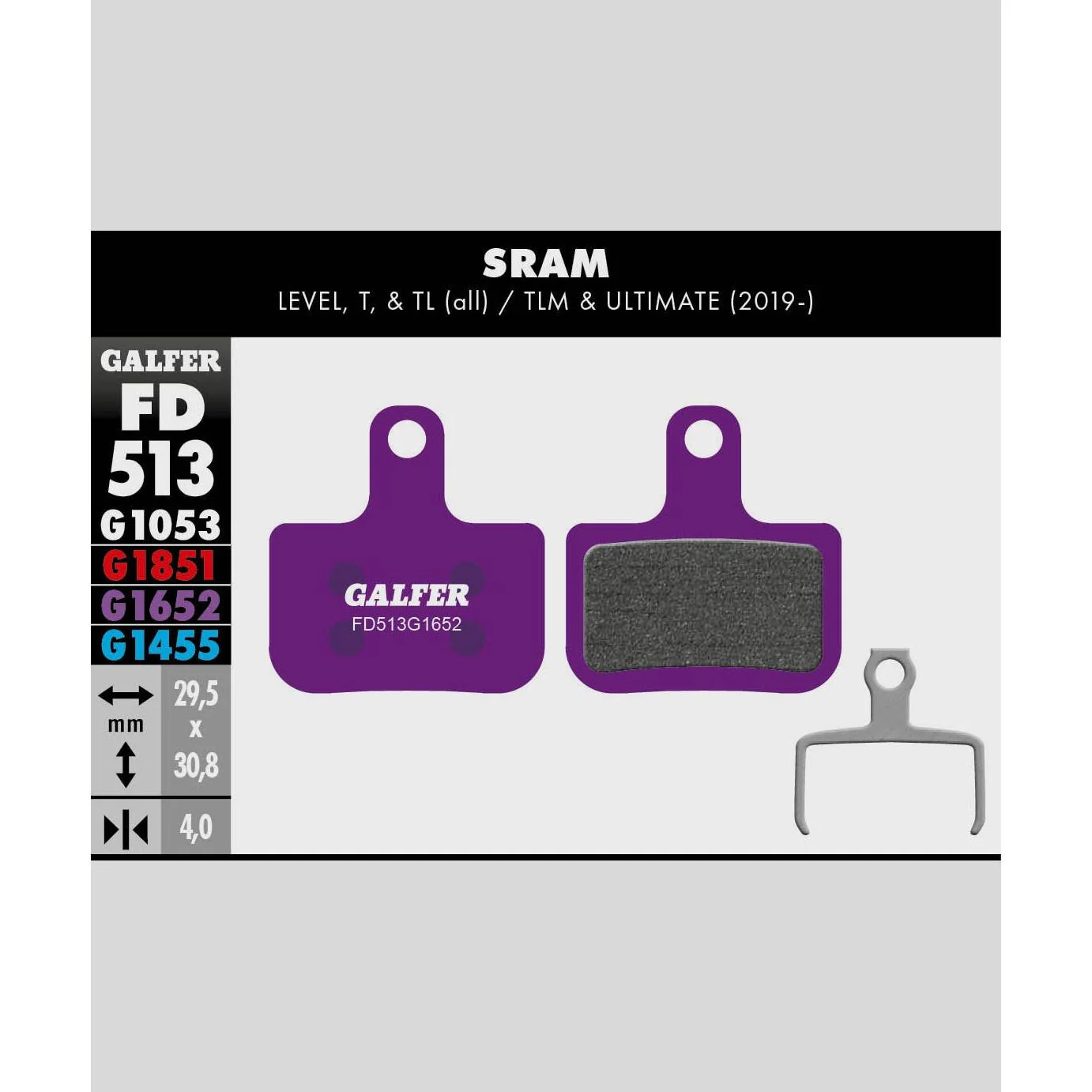 Galfer E-Bike Disc Brake Pads - Image 12