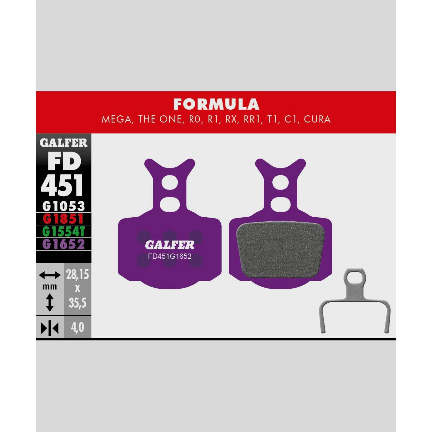 Galfer E-Bike Disc Brake Pads - Image 5