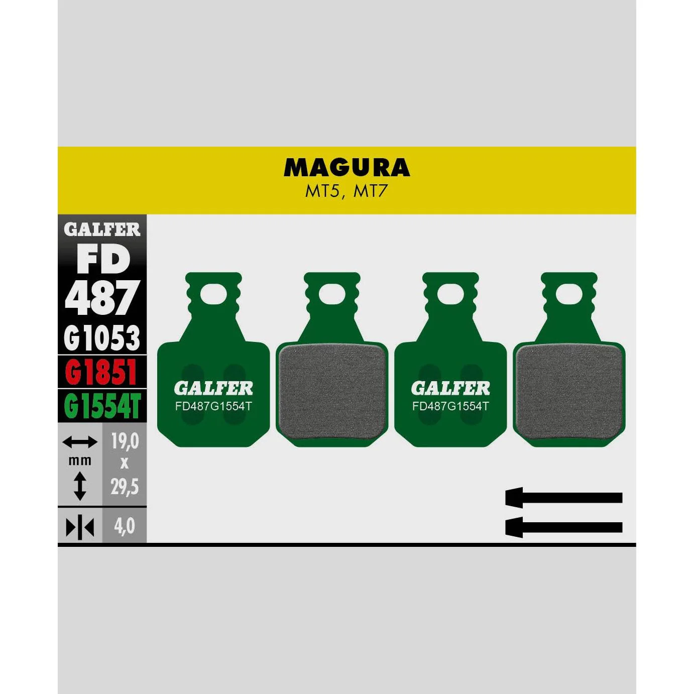 Galfer Pro Disc Brake Pads - Image 13