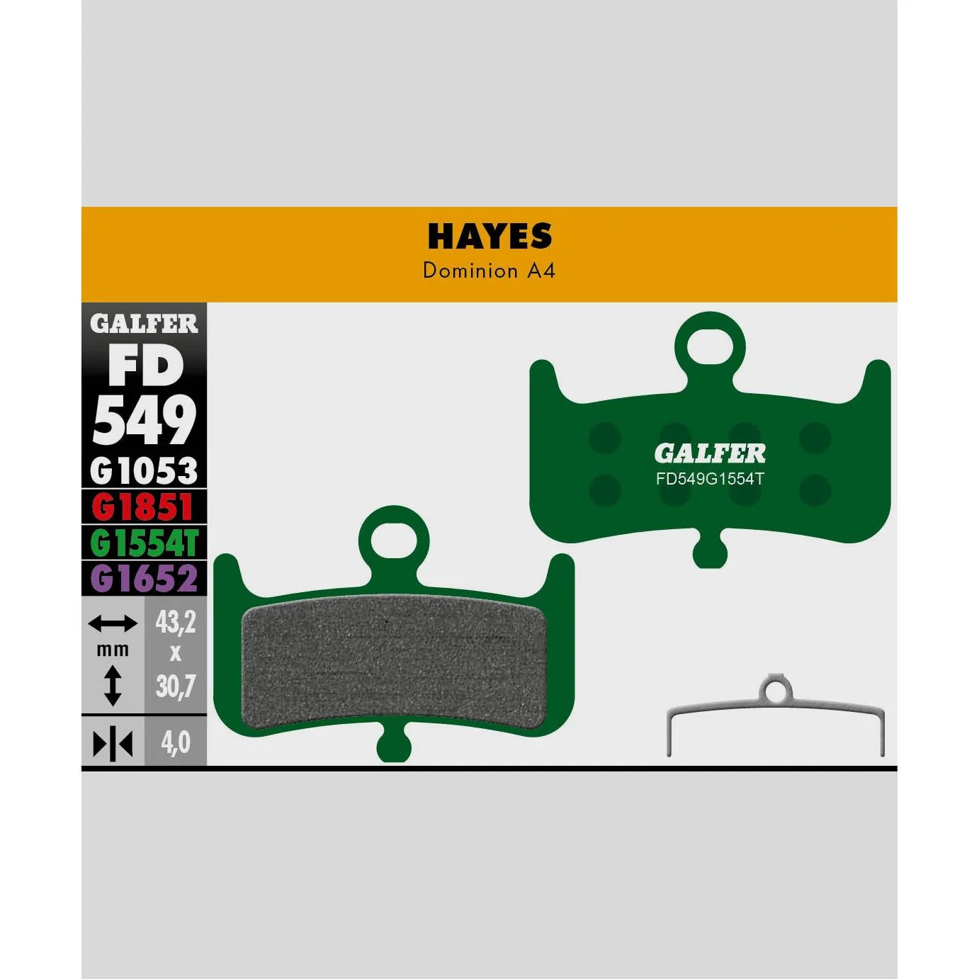 Galfer Pro Disc Brake Pads - Image 17