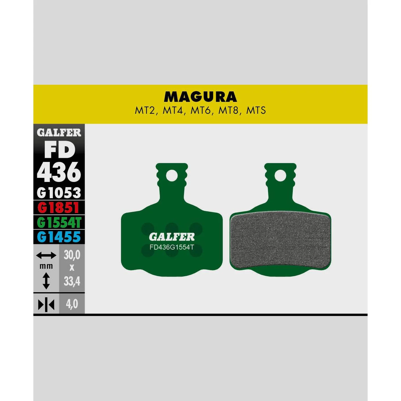 Galfer Pro Disc Brake Pads - Image 4