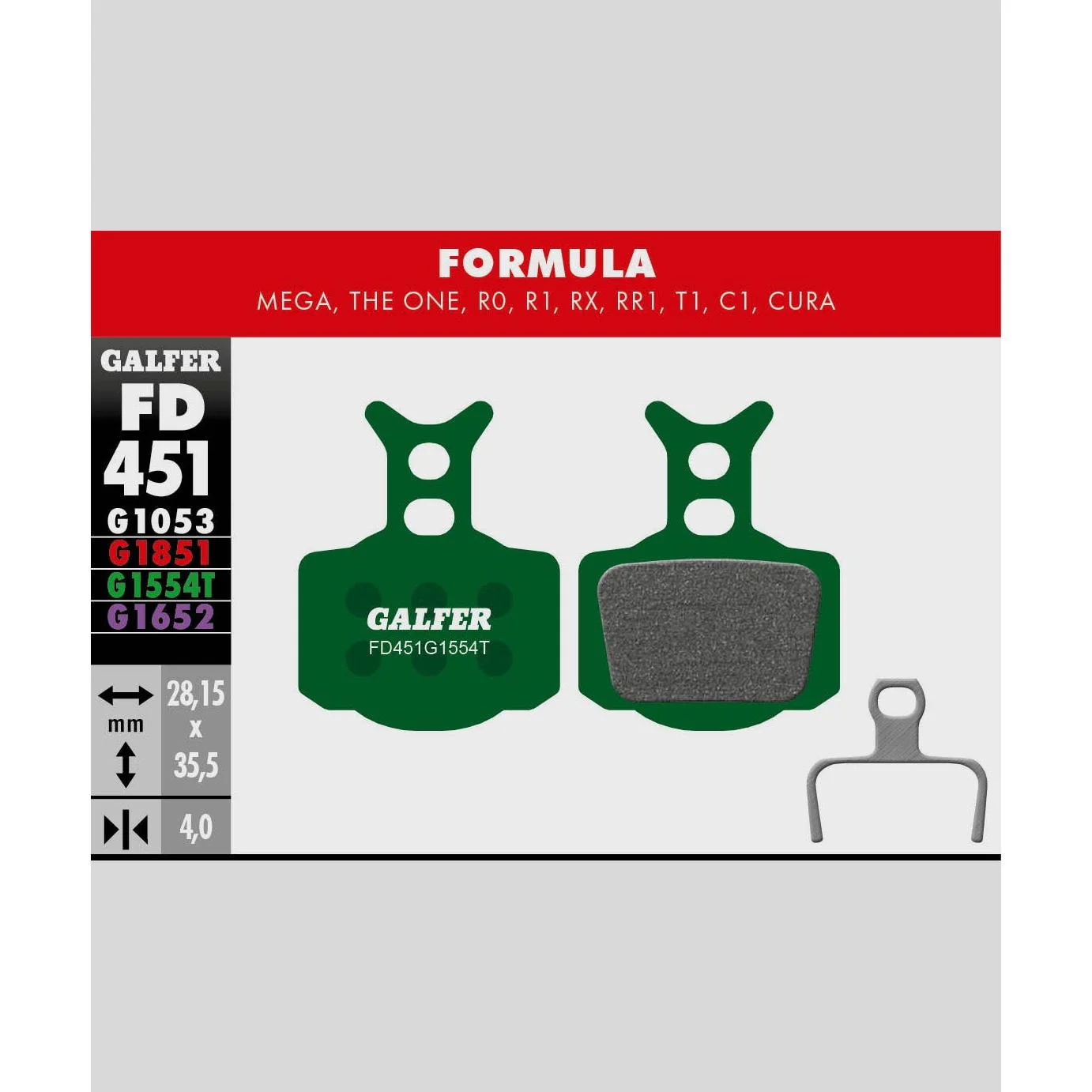 Galfer Pro Disc Brake Pads - Image 5