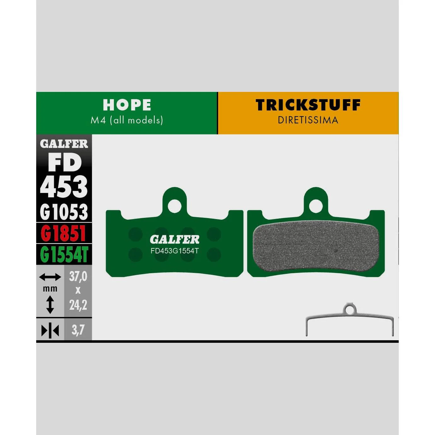 Galfer Pro Disc Brake Pads - Image 7