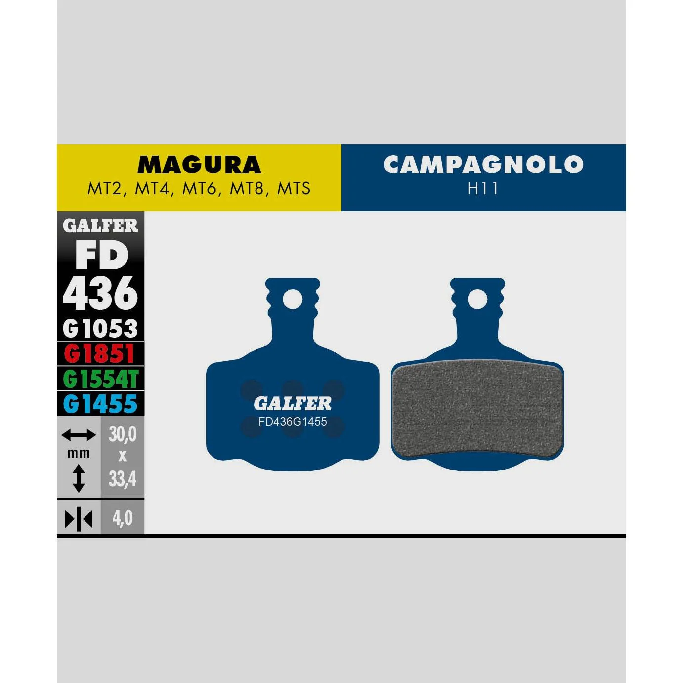 Galfer Road Disc Brake Pads - Image 3