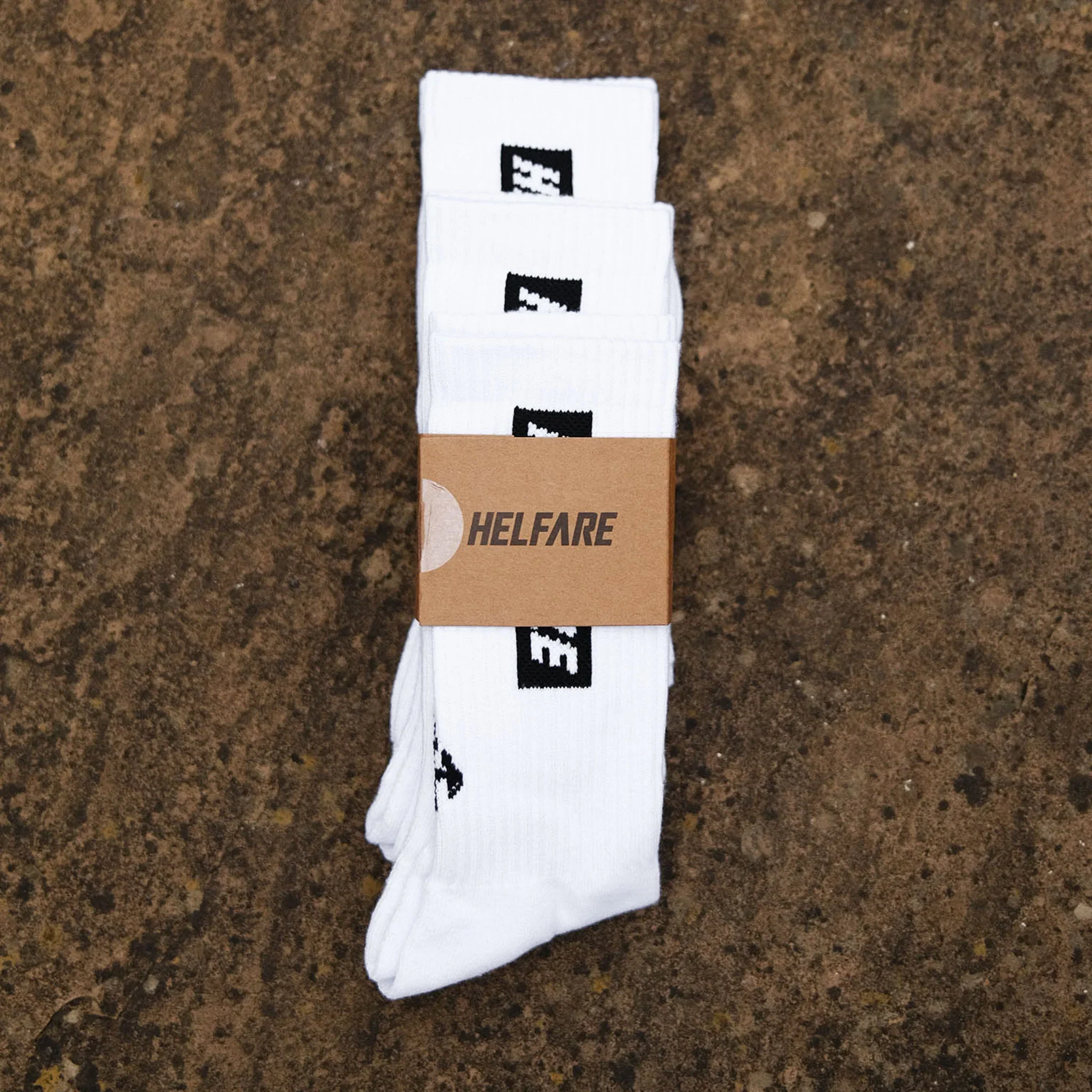 Helfare Box Logo Socks | Triple Pack - Image 3