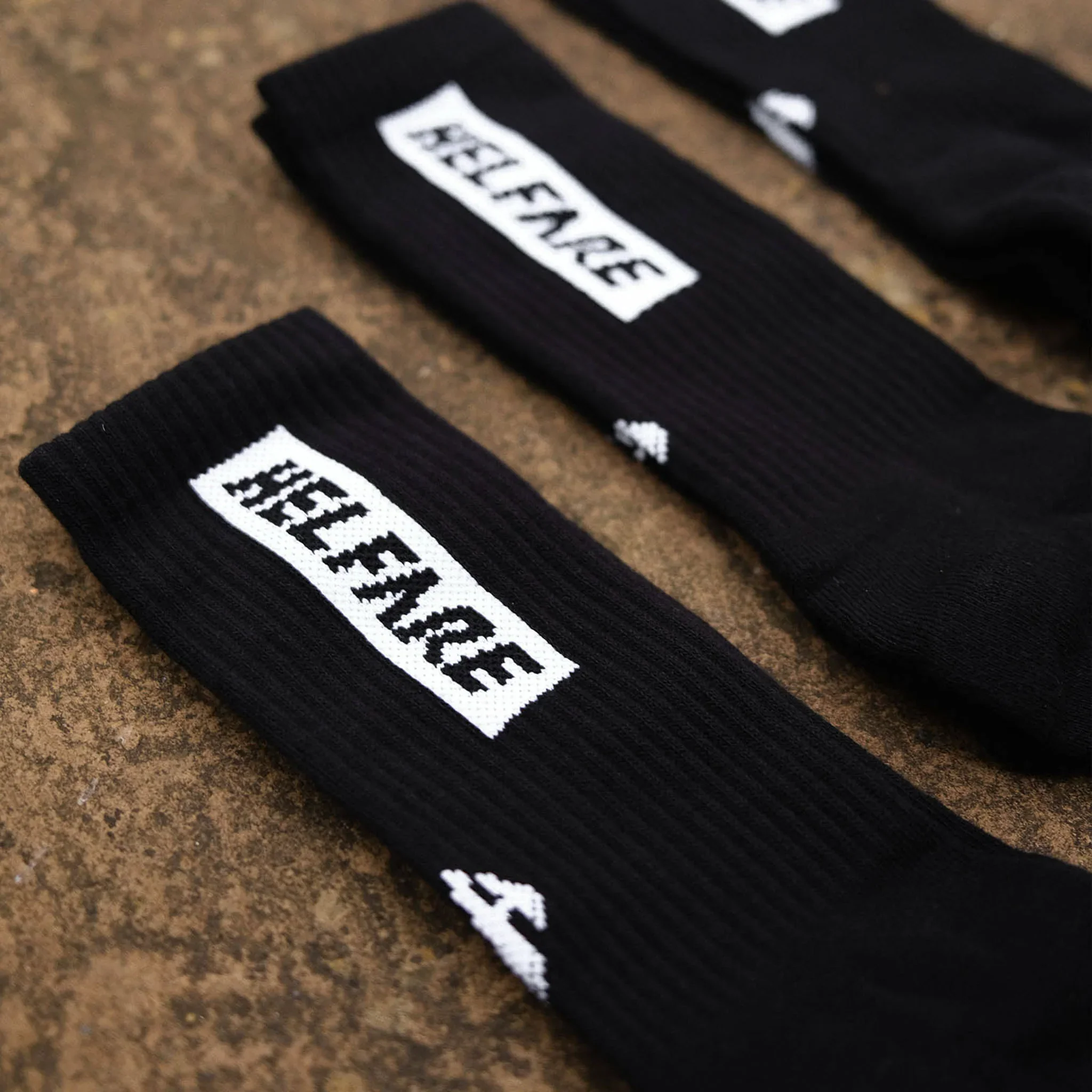 Helfare Box Logo Socks | Triple Pack - Image 5