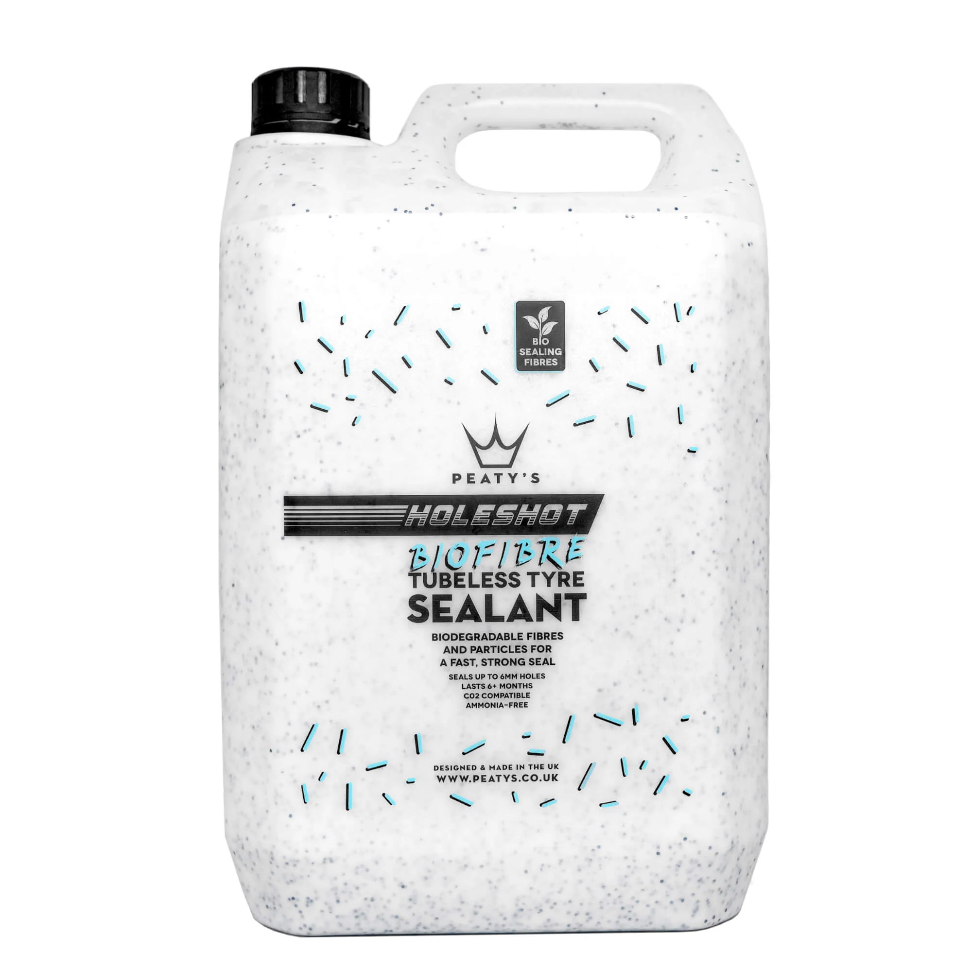 Peatys Holeshot BioFibre Tubeless Tyre Sealant - Image 4