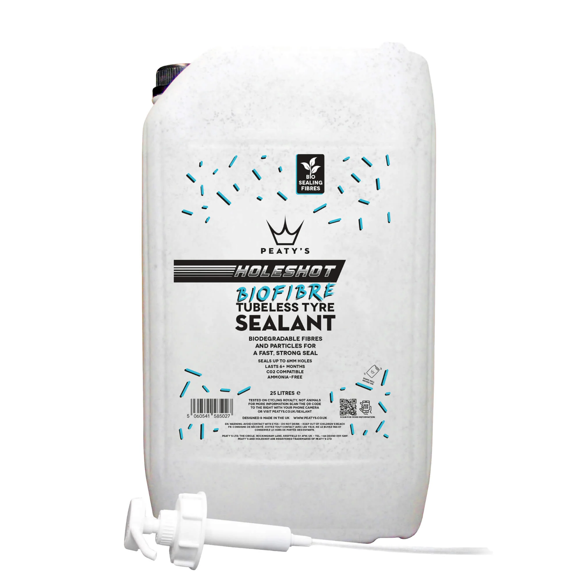 Peatys Holeshot BioFibre Tubeless Tyre Sealant - Image 5