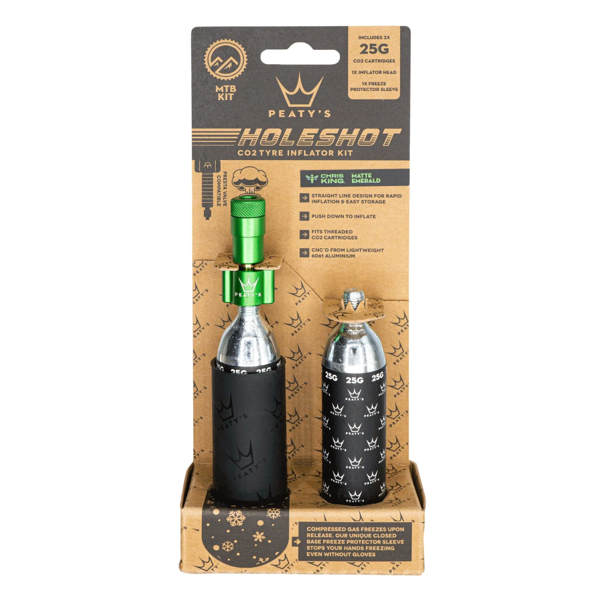 Peatys Holeshot CO2 Tyre Inflator - Image 3