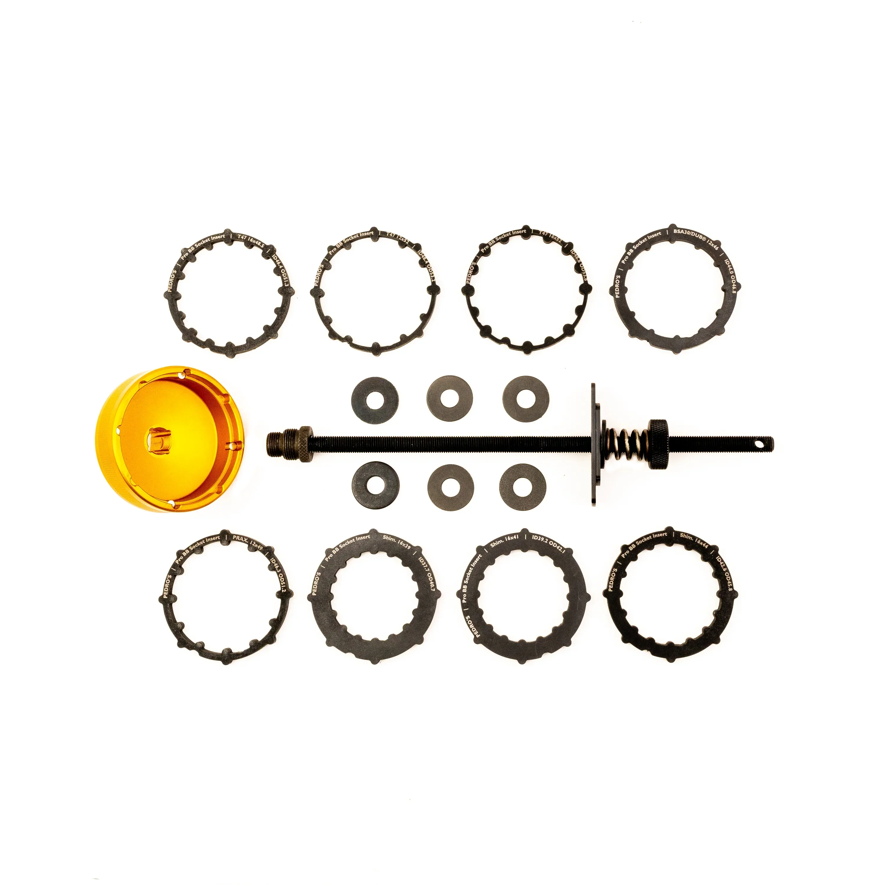 Pedros Pro BB Socket - 10pc Set