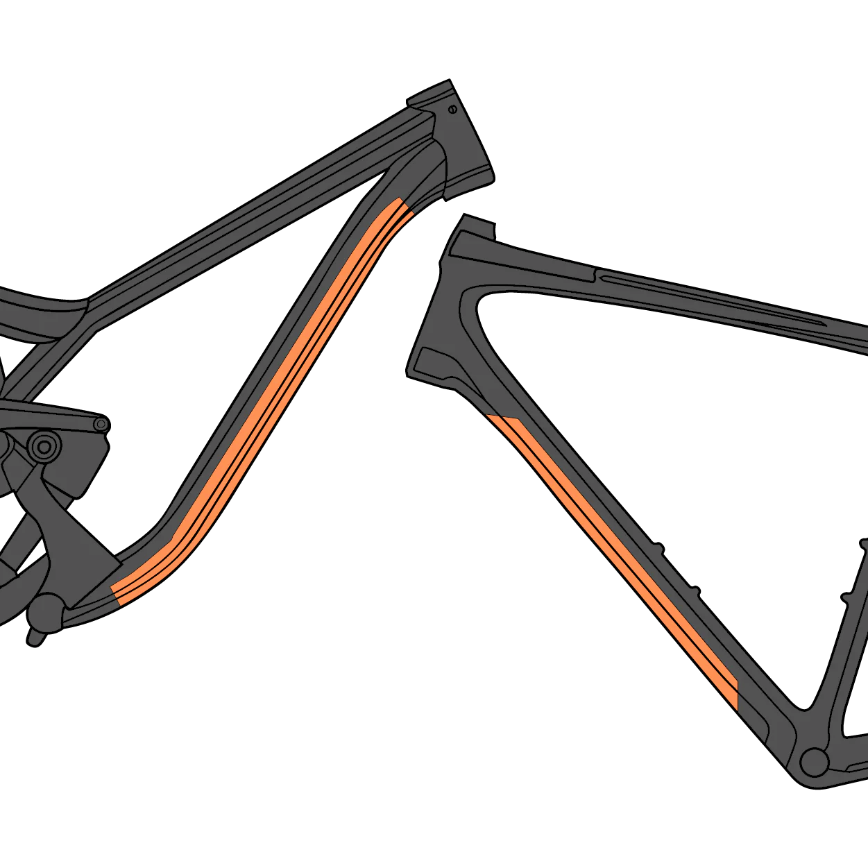 RideWrap Downtube Protection