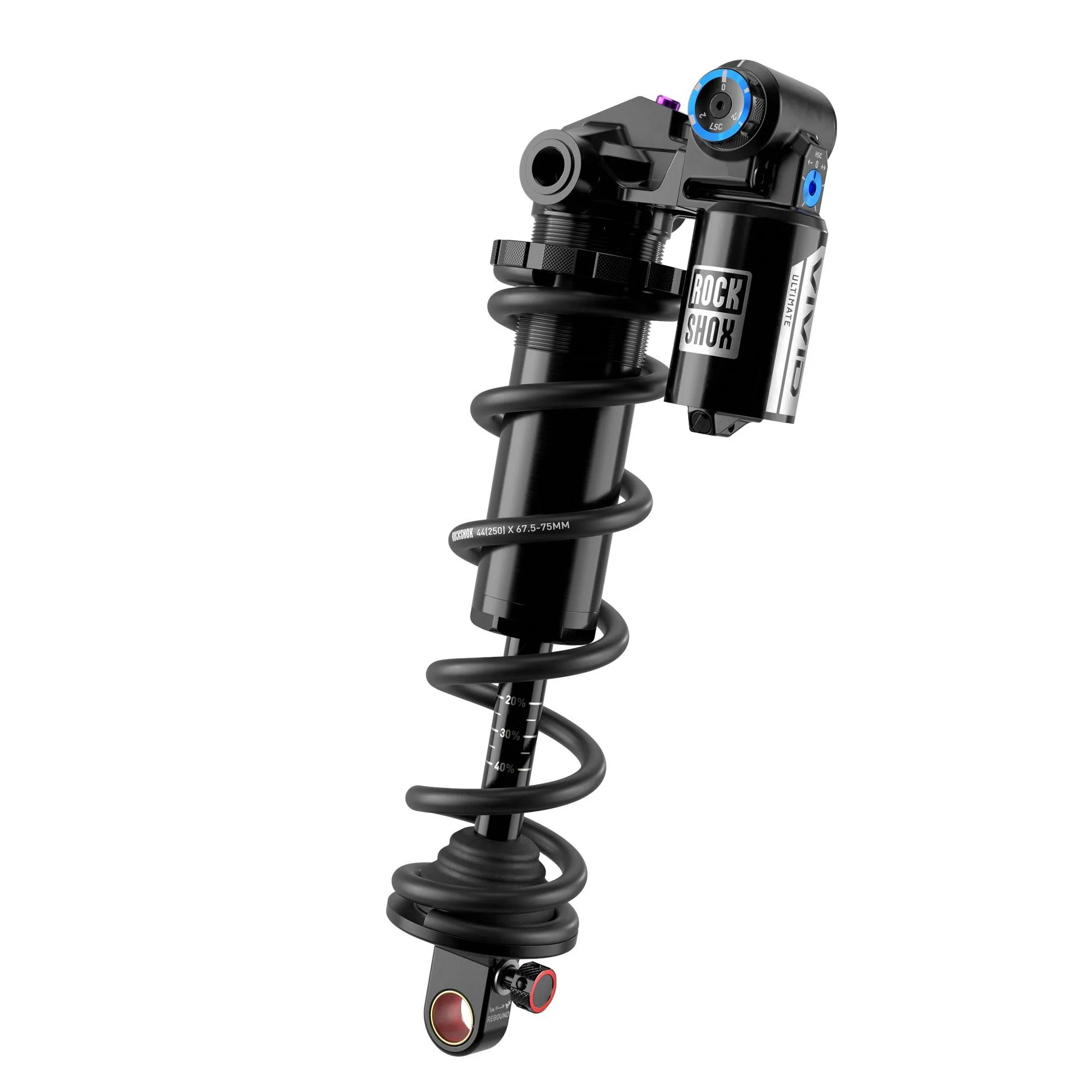 RockShox Vivid Coil Ultimate DH RC2 D1 Trunnion Shock