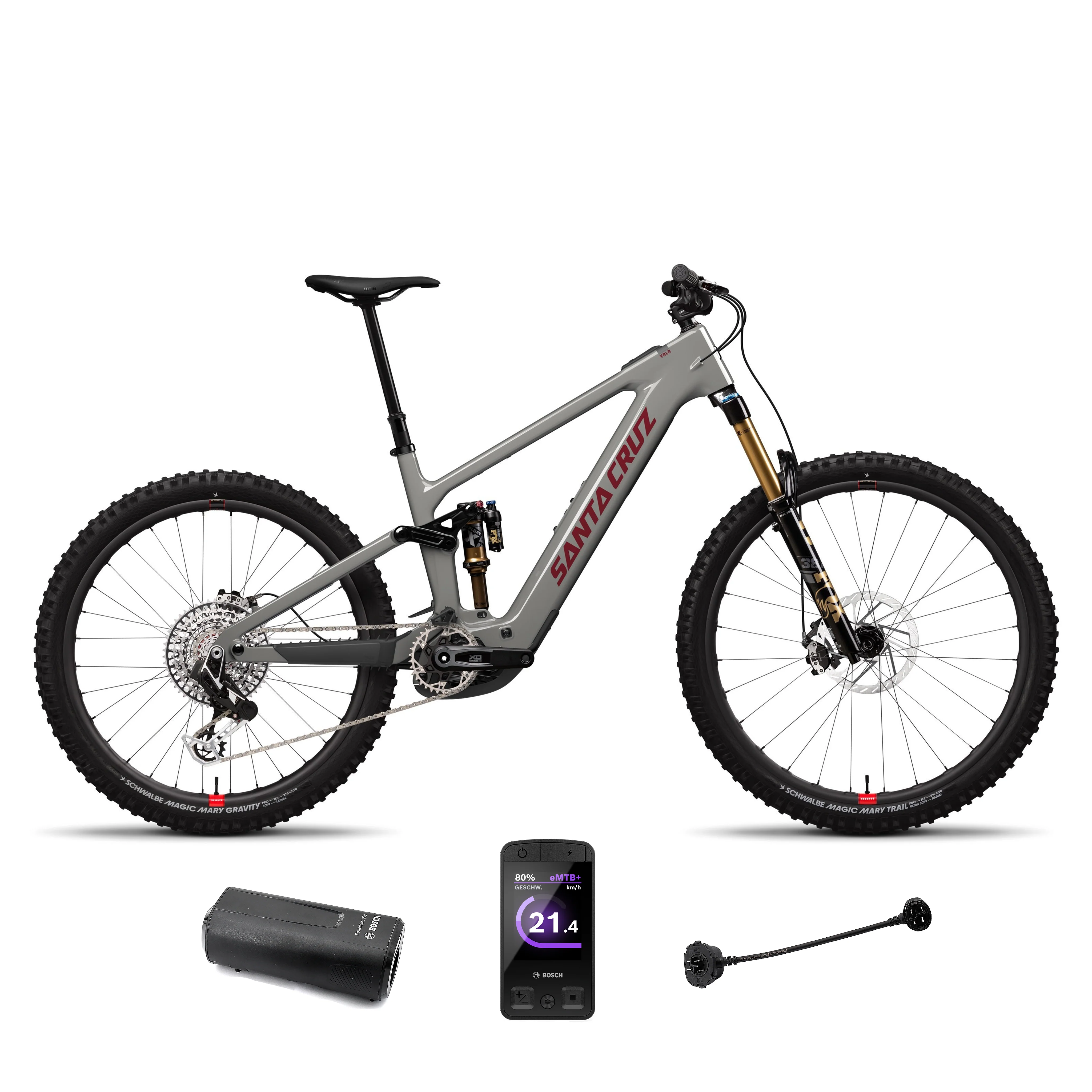 Santa Cruz Vala CC X0 AXS RSV 2025 with Free Screen & Range Extender