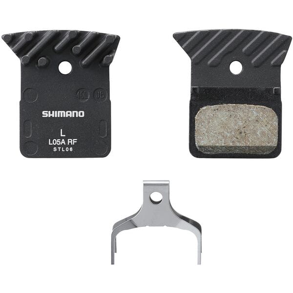 Shimano Organic / Resin Pads with Cooling Fins - Image 3