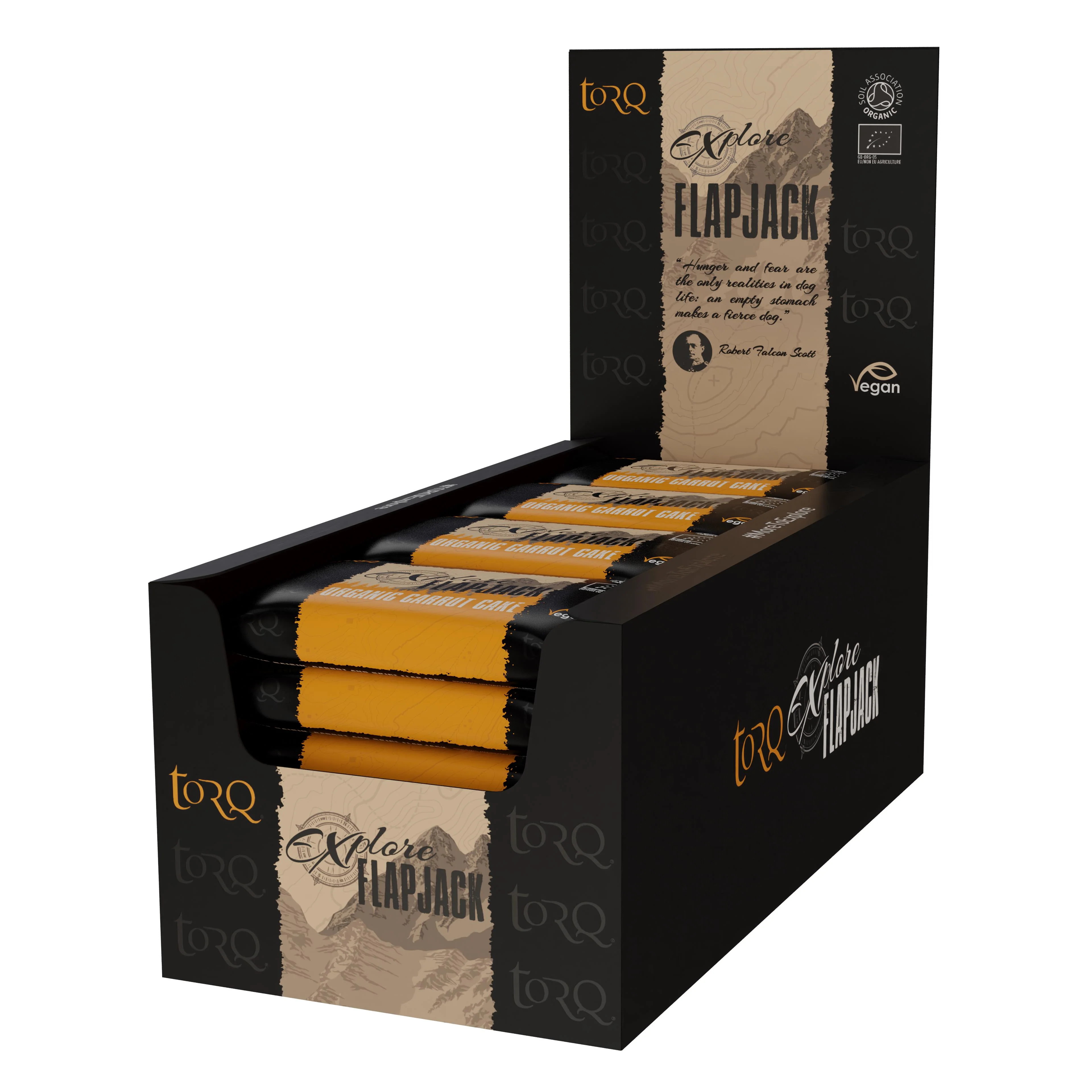 TORQ Explore Flapjack (20 x 65g) - Image 2