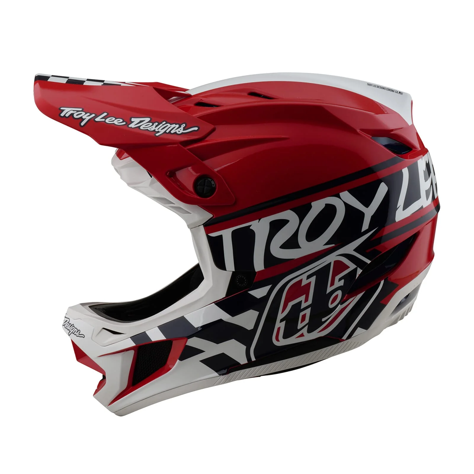 Troy Lee Designs D4 Polyacrylite Helmet 2025 - Image 6